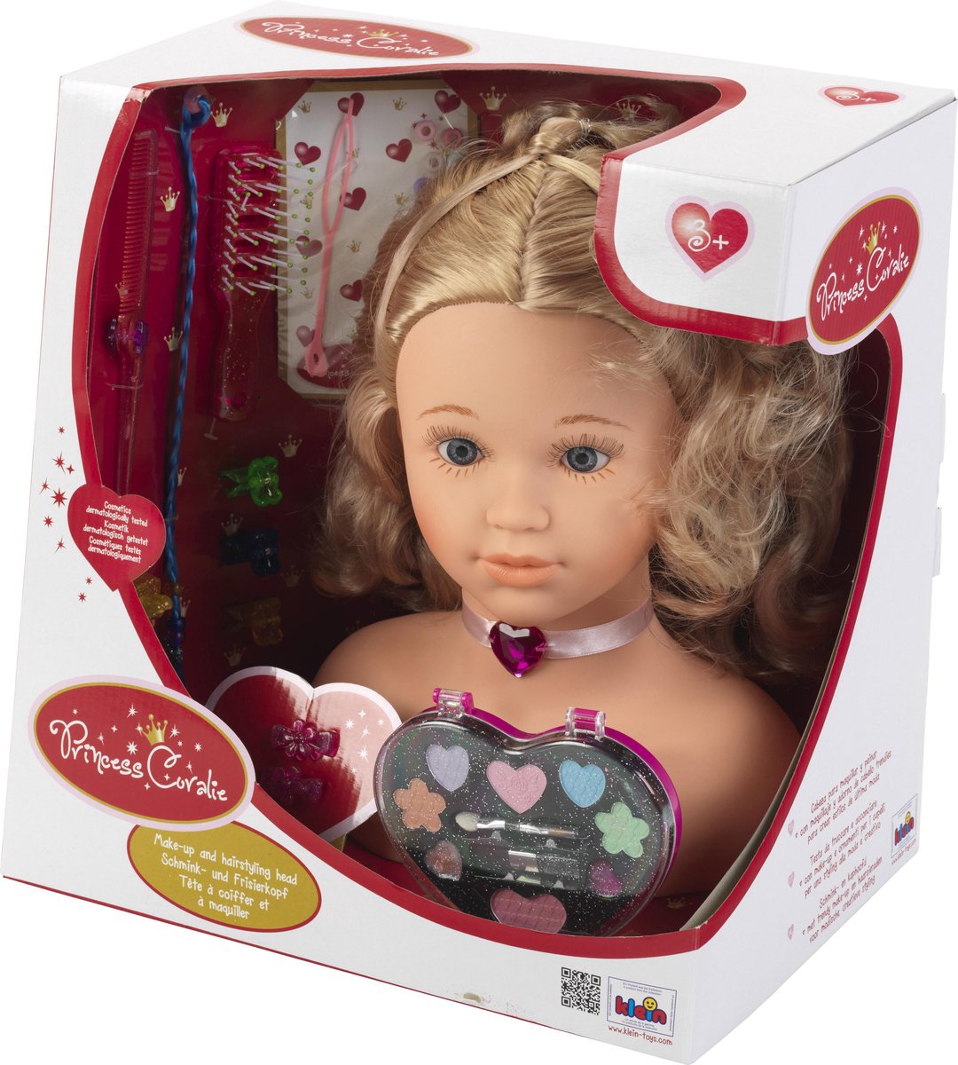 Meikkipää/Kampauspää Coralie