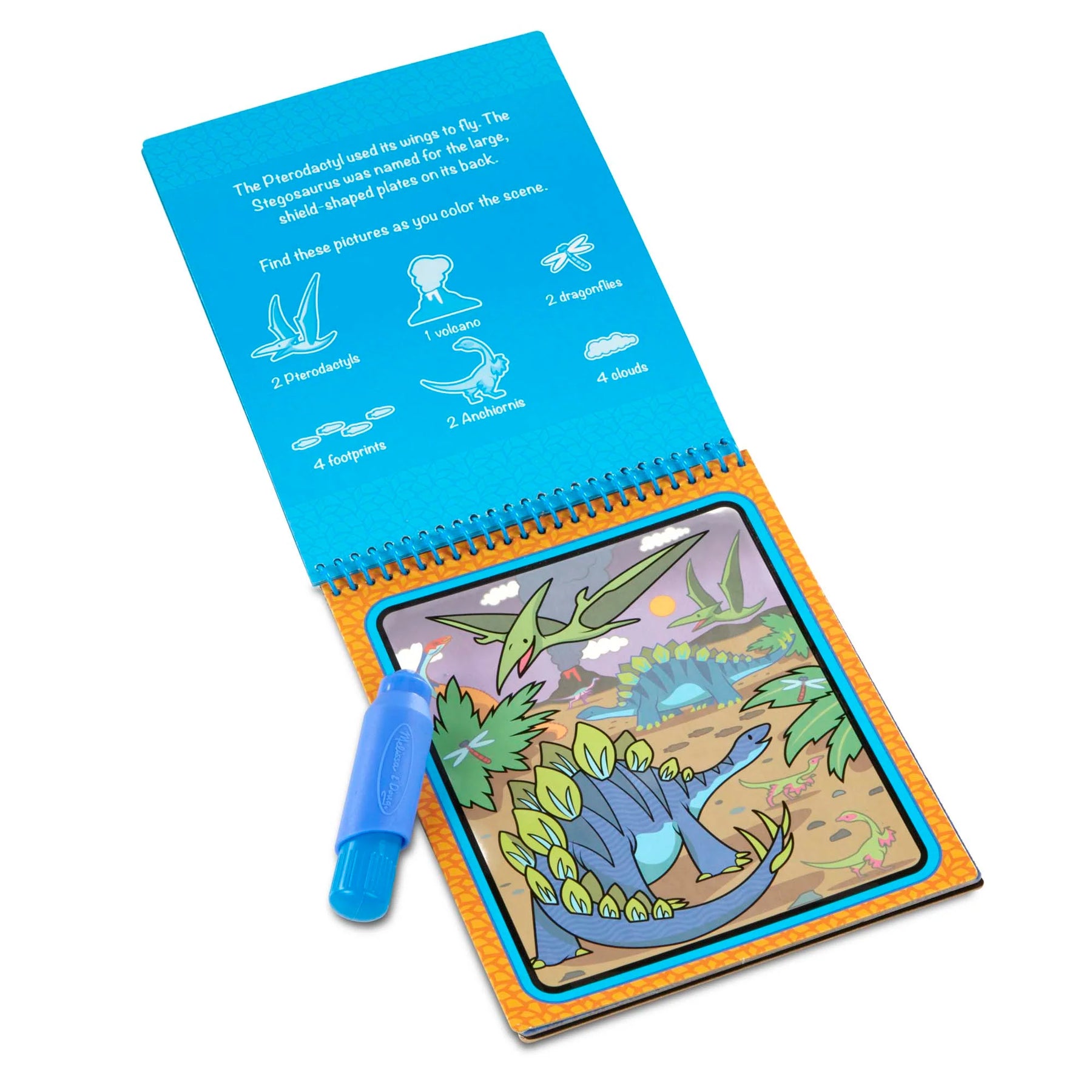 Melissa and Doug Water Wow! Vedellä Värjättävät Kuvat Dinosaurus
