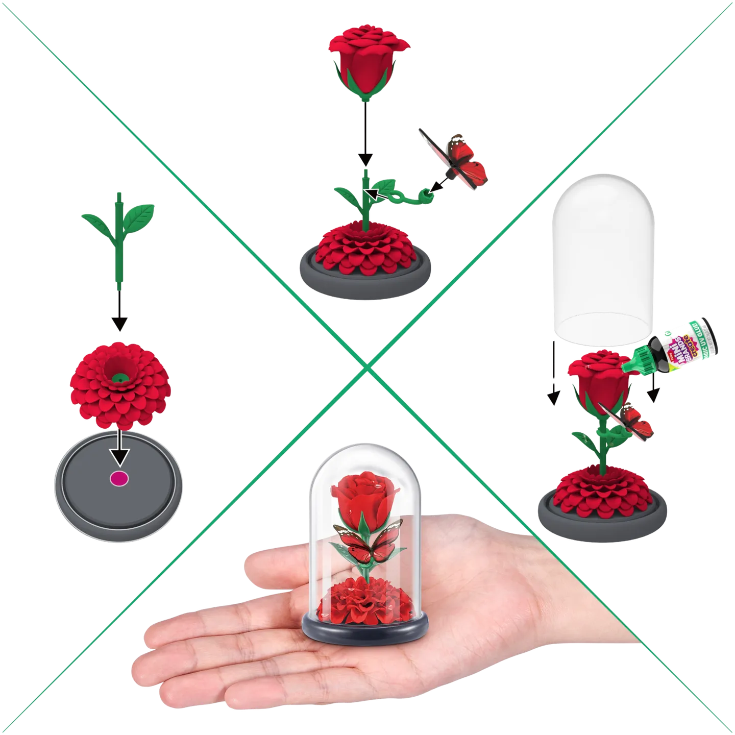 Mini Brands Create Garden, Yllätyspallo Tee Oma Kasvi
