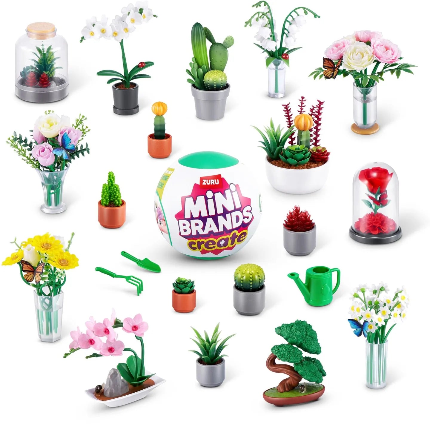 Mini Brands Create Garden, Yllätyspallo Tee Oma Kasvi