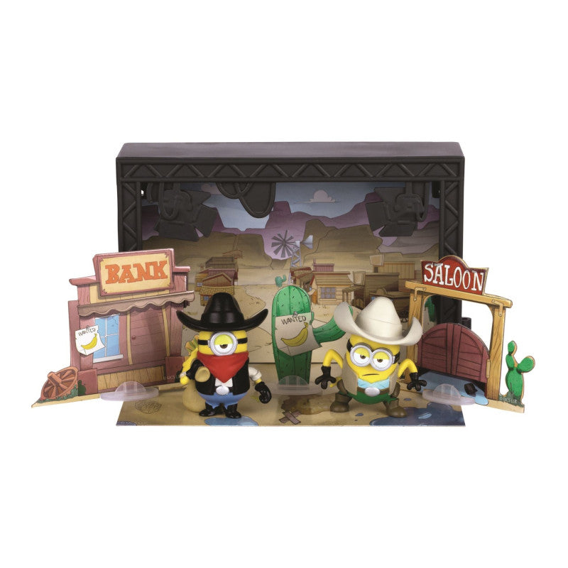 Minions & Monsters Old Western Sound Stage Hahmot