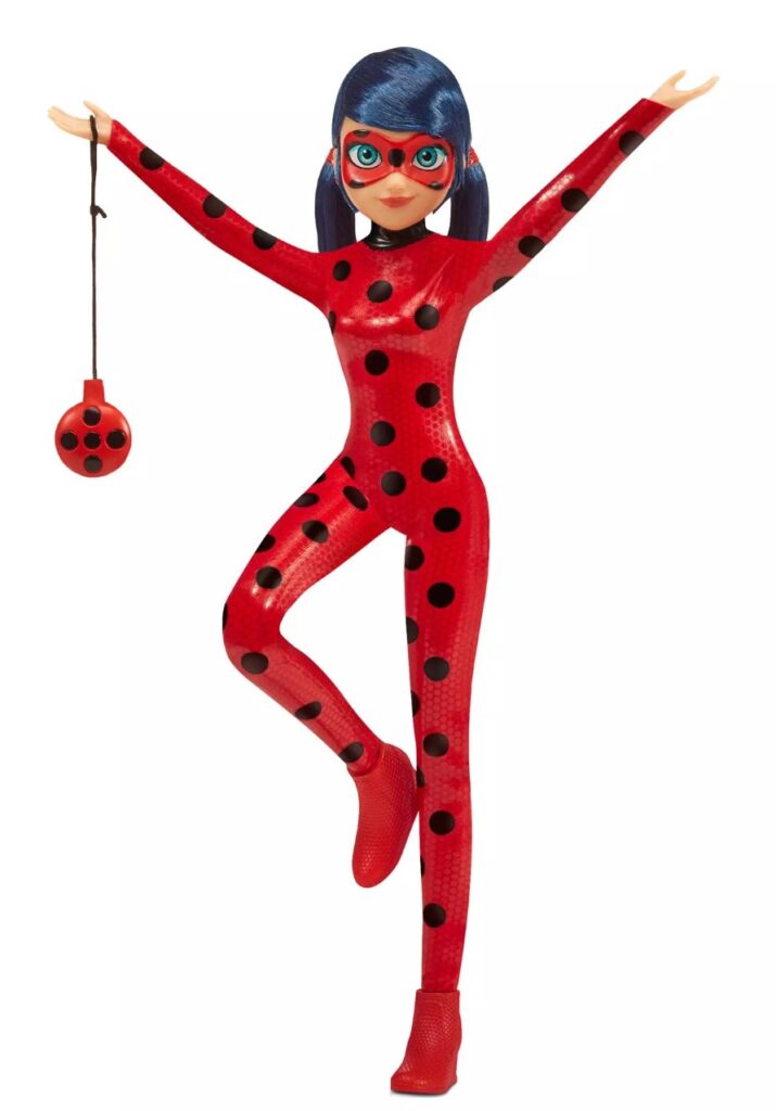 Miraculous Muotinukke Ladybug "Time To Team Up"