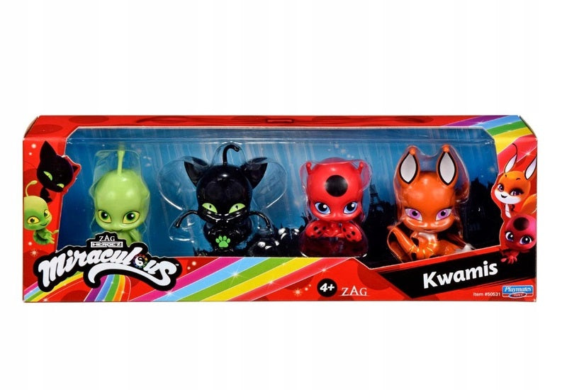 Miraculous Kwami 4Pack Figuuripakkaus