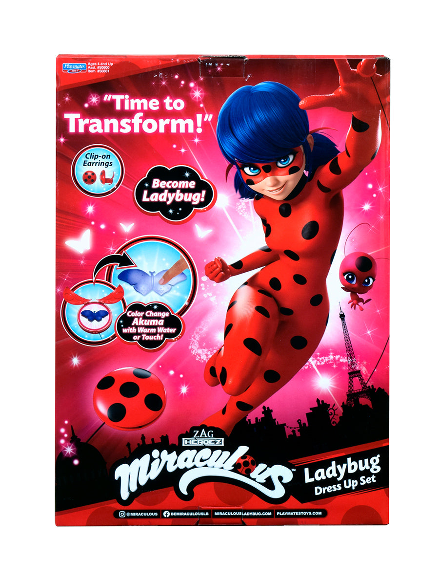 Miraculous Muotinukke Ladybug Naamiais Asustesetti