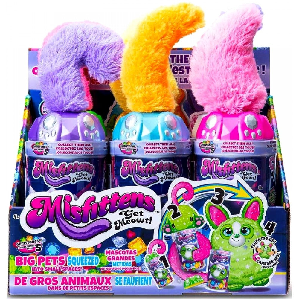 Misfittens Kittens Gemstones Series 1 Yllätys Kissapehmo Lajitelma