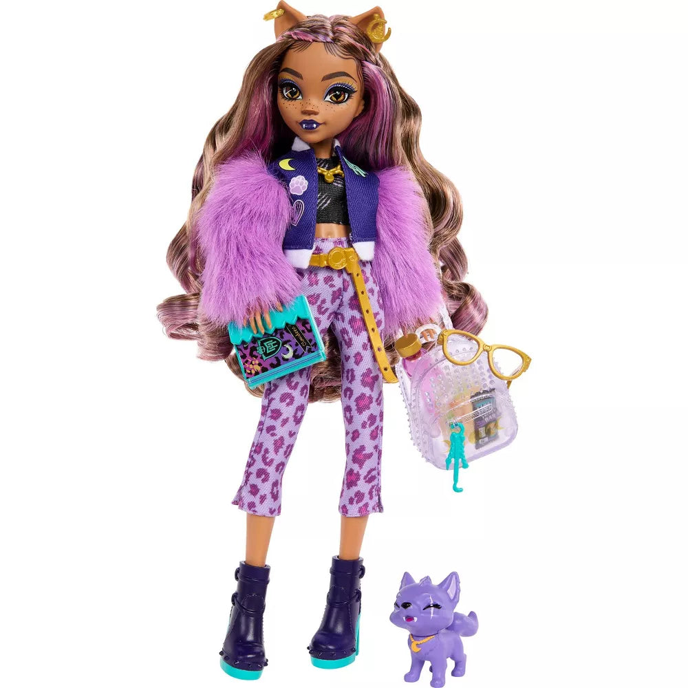 Monster High Clawdeen Wolf ja Tarvikkeita