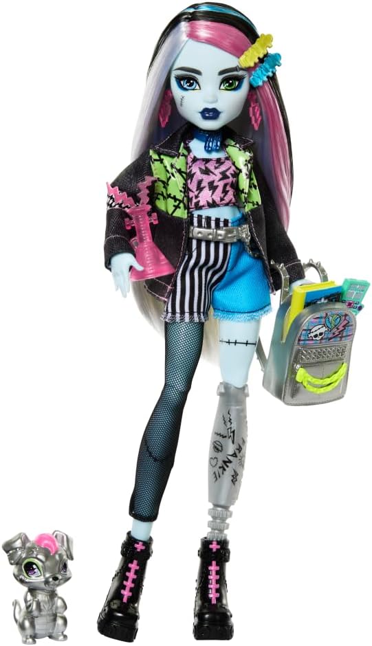 Monster High Frankie Stein Nukke ja Watzie