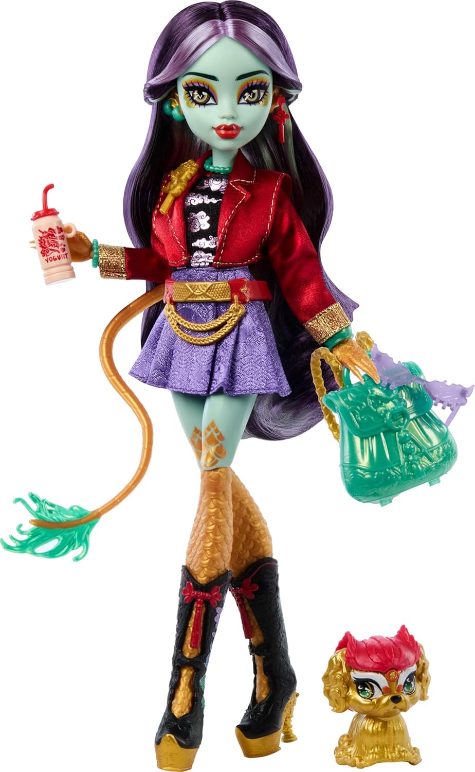 Monster High Jinafire Long ja Tarvikkeita