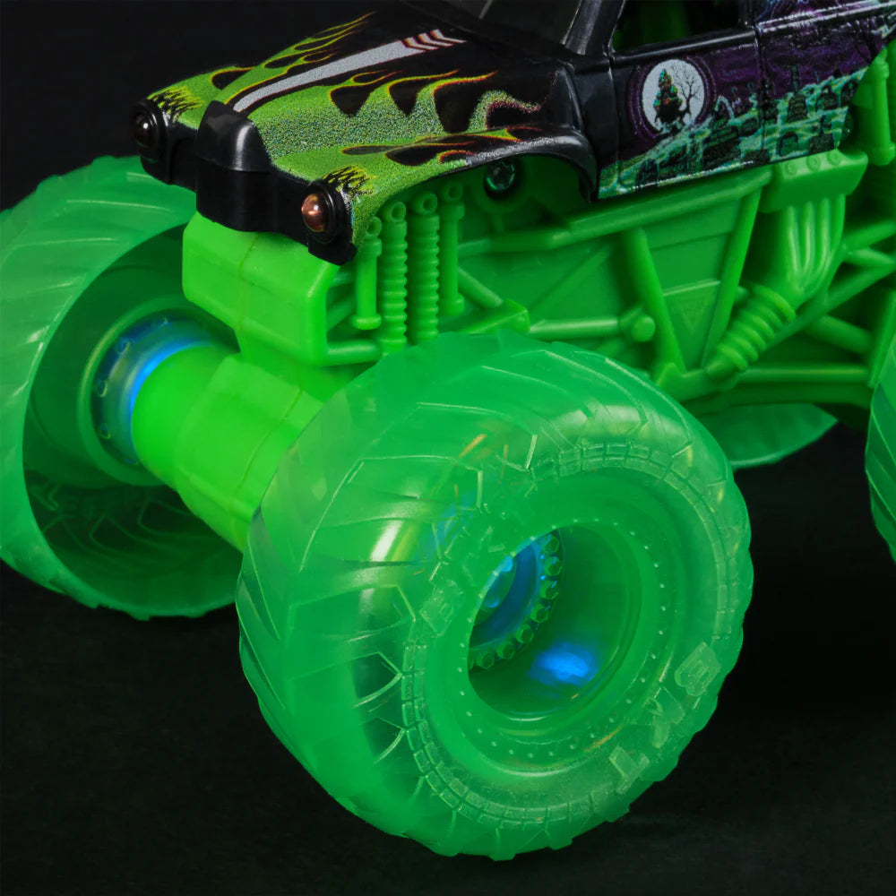Monster Jam Light Up Wheels Grave Digger 1:43