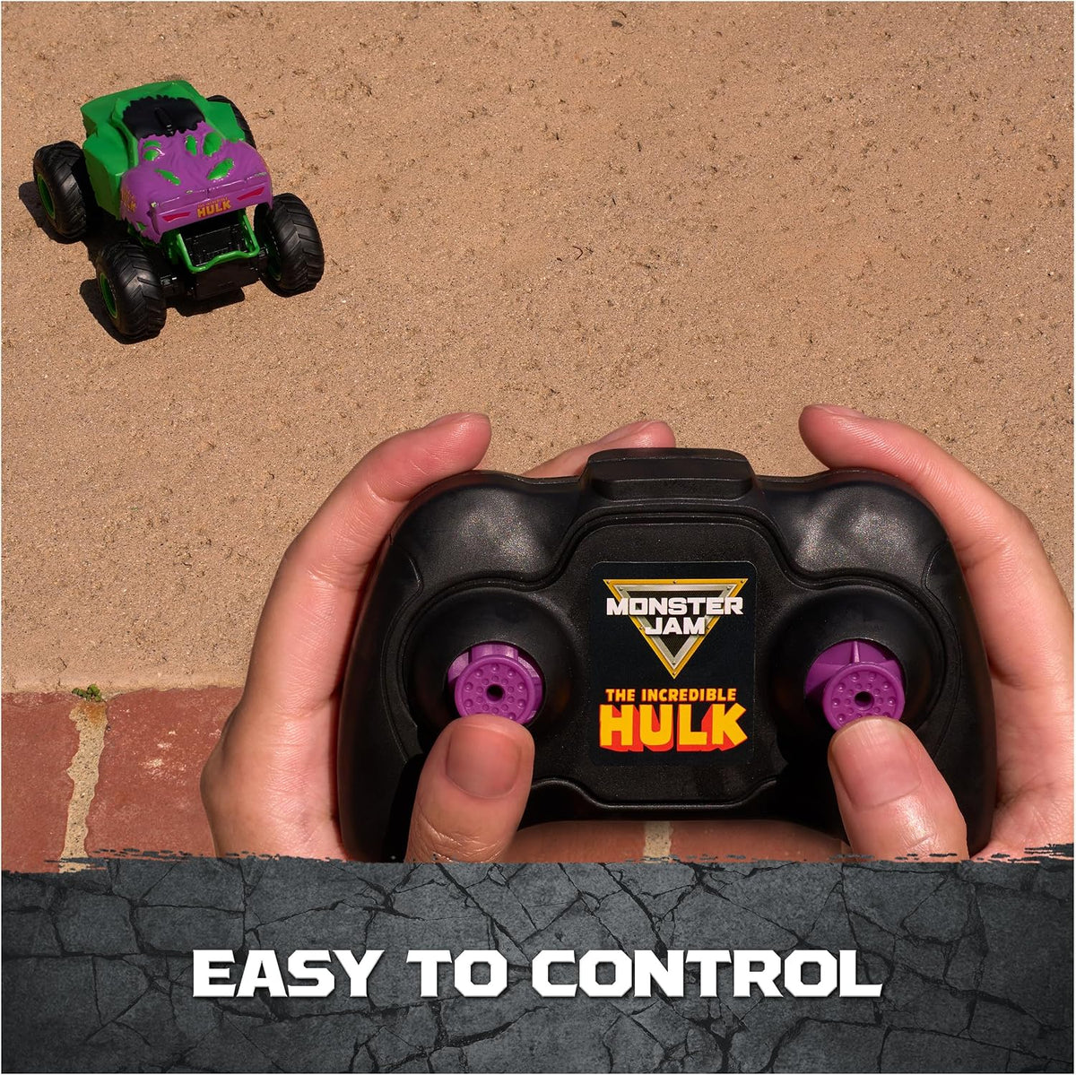 Monster Jam RC The Incredible Hulk Radio-ohjattava Auto