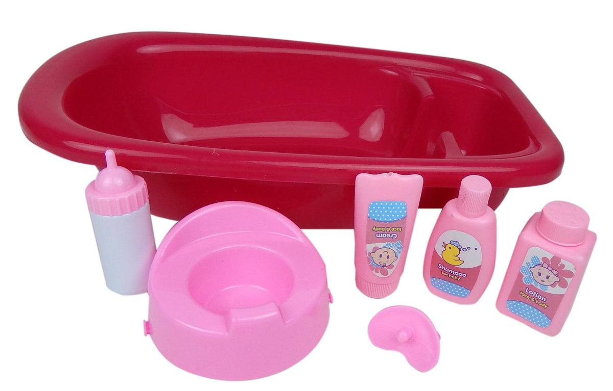 Mother Love Vauvan Kylpyamme 37 cm ja Tarvikkeet