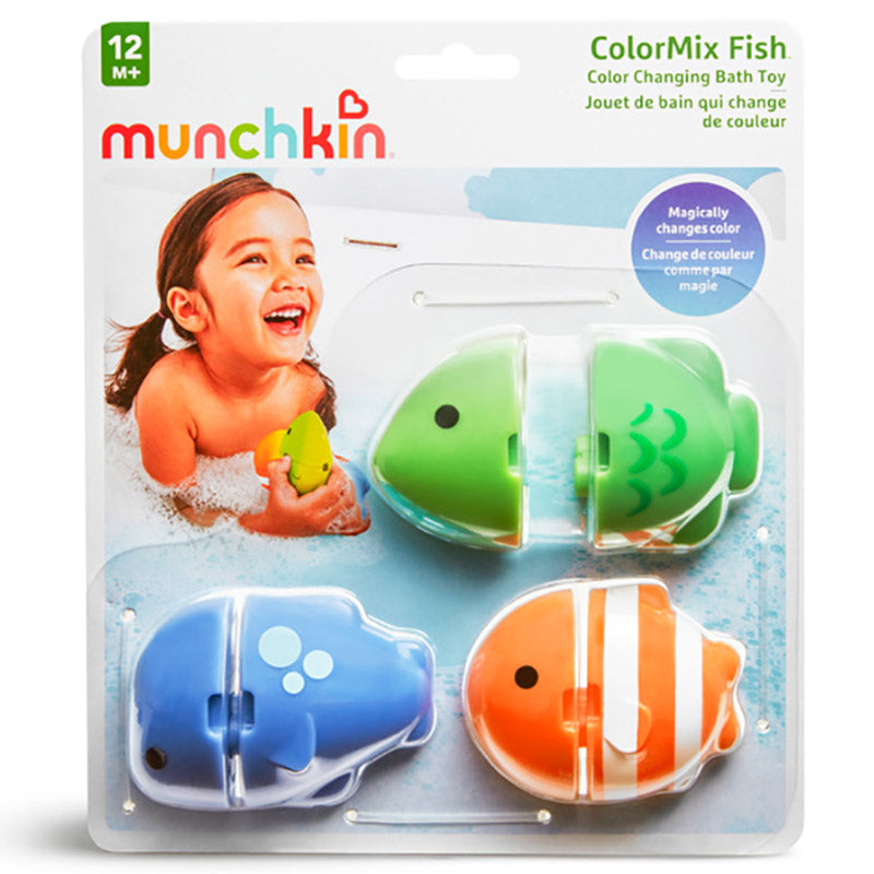 Munchkin Kylpylelu Väriä Vaihtavat Yhdisteltävät Kalat