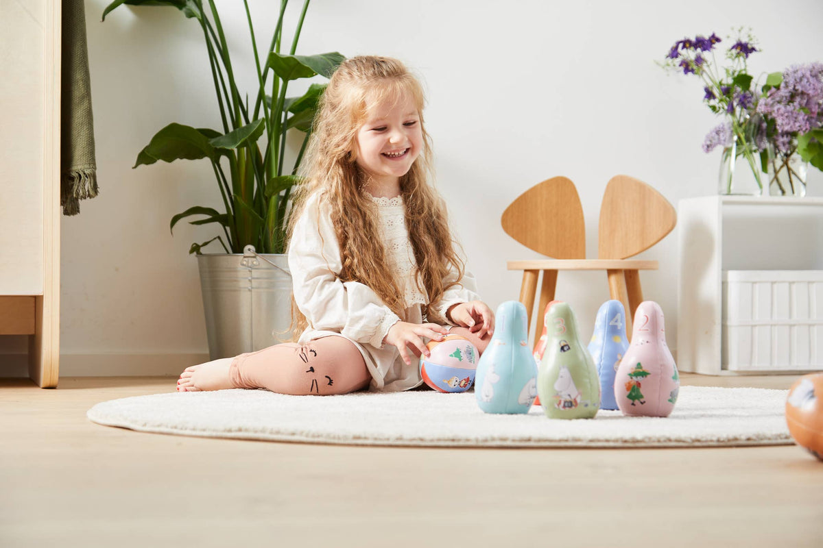 Muumi Keilapeli Pehmeillä Keiloilla