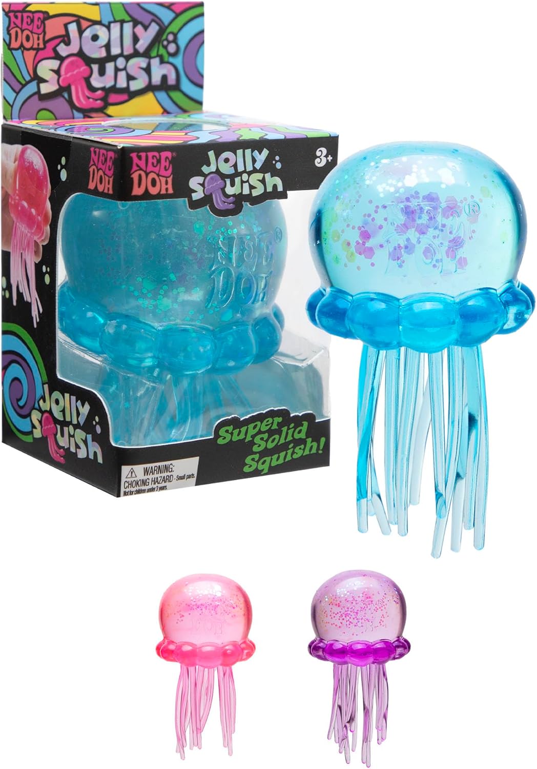 NEEDOH Jelly Squish Puristeltava Meduusa