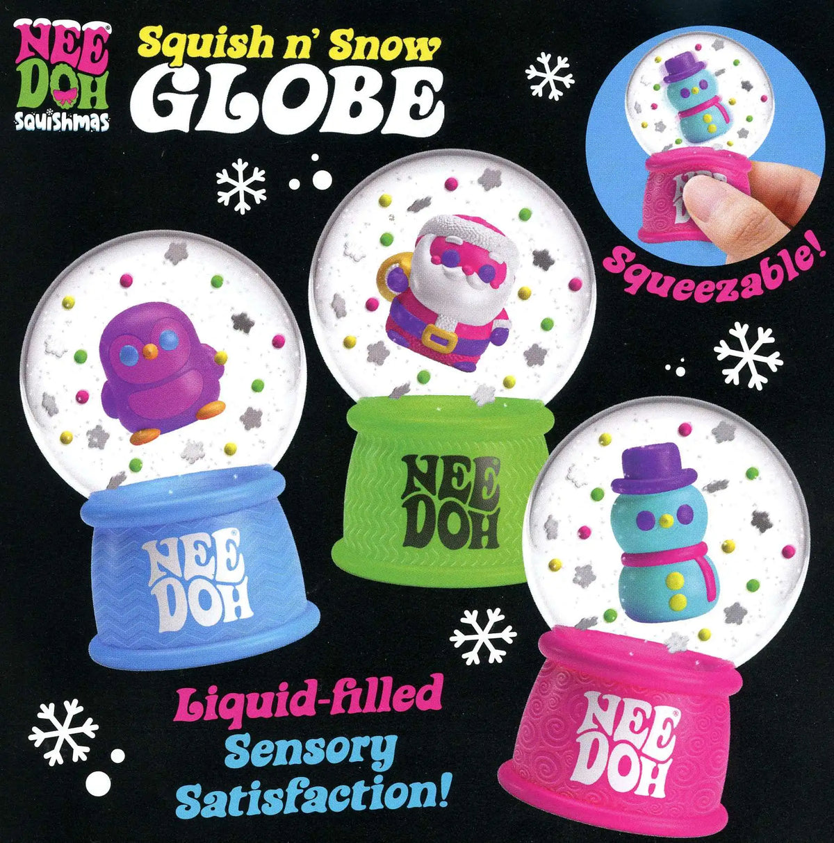 NEEDOH Snow Globe Puristeltava