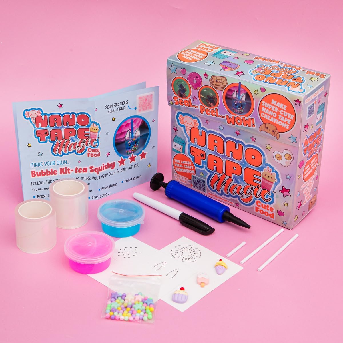 Nano Tape Magic Cute Food Askartelusetti