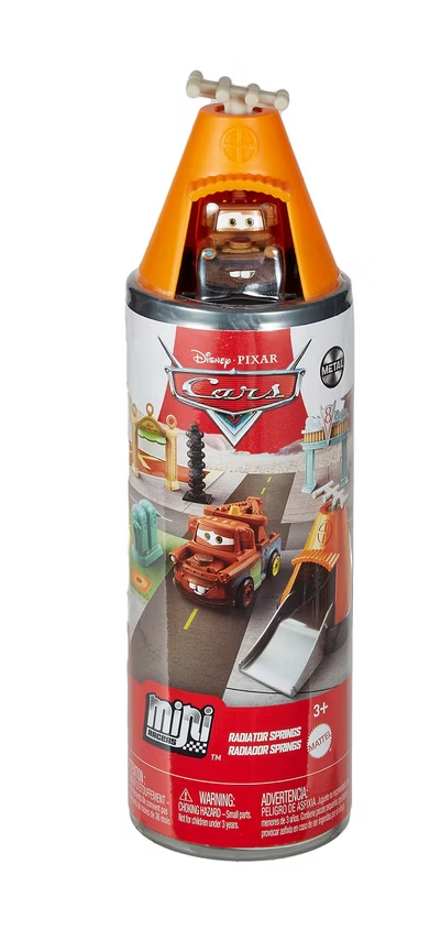 Cars Minis on the Go Leikkisetti Radiator Springs