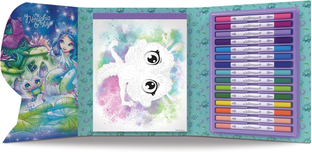 Nebulous Stars Color-by-Number Book Set Nenuphia