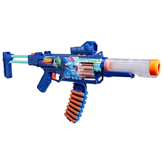 Nerf Loadout Blaster Cyberlight Ghost Vaahtoammusasesetti