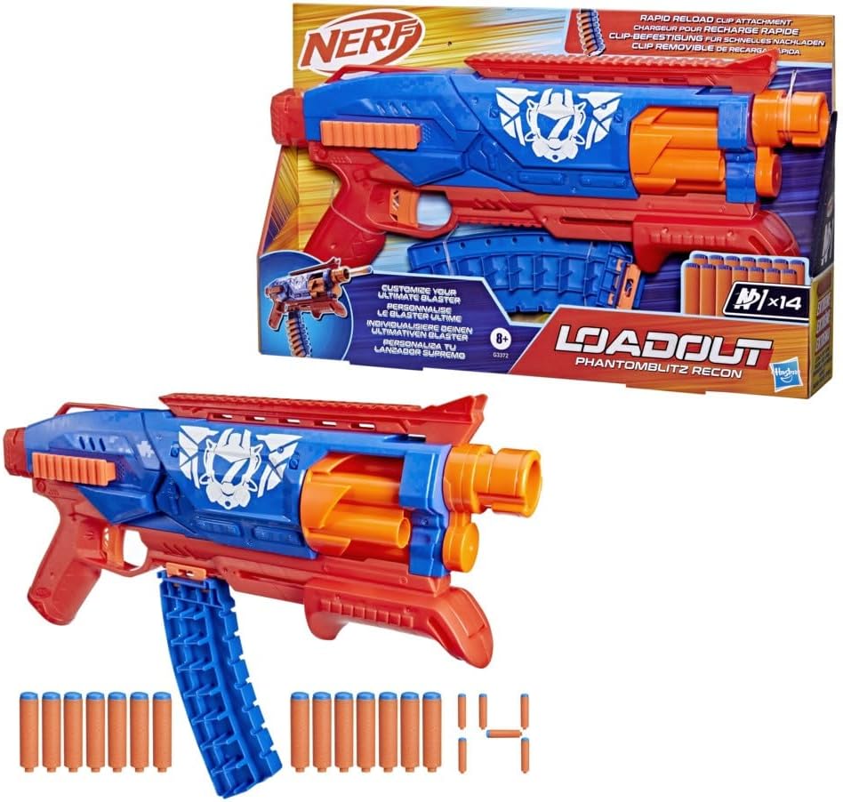 Nerf Loudout Blaster Vaahtoammusase