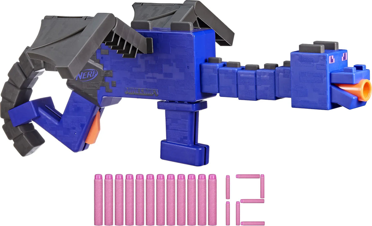 Nerf Minecraft Blaster Ender Dragon Vaahtomuoviammusase