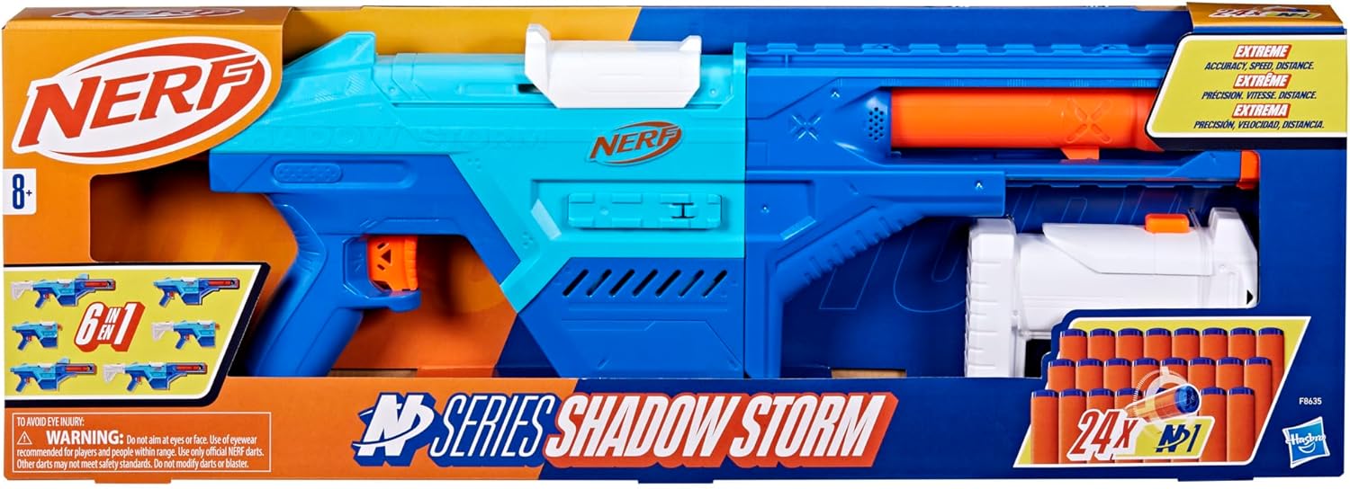 Nerf N Series Blaster Shadow Storm Vaahtomuoviammusase