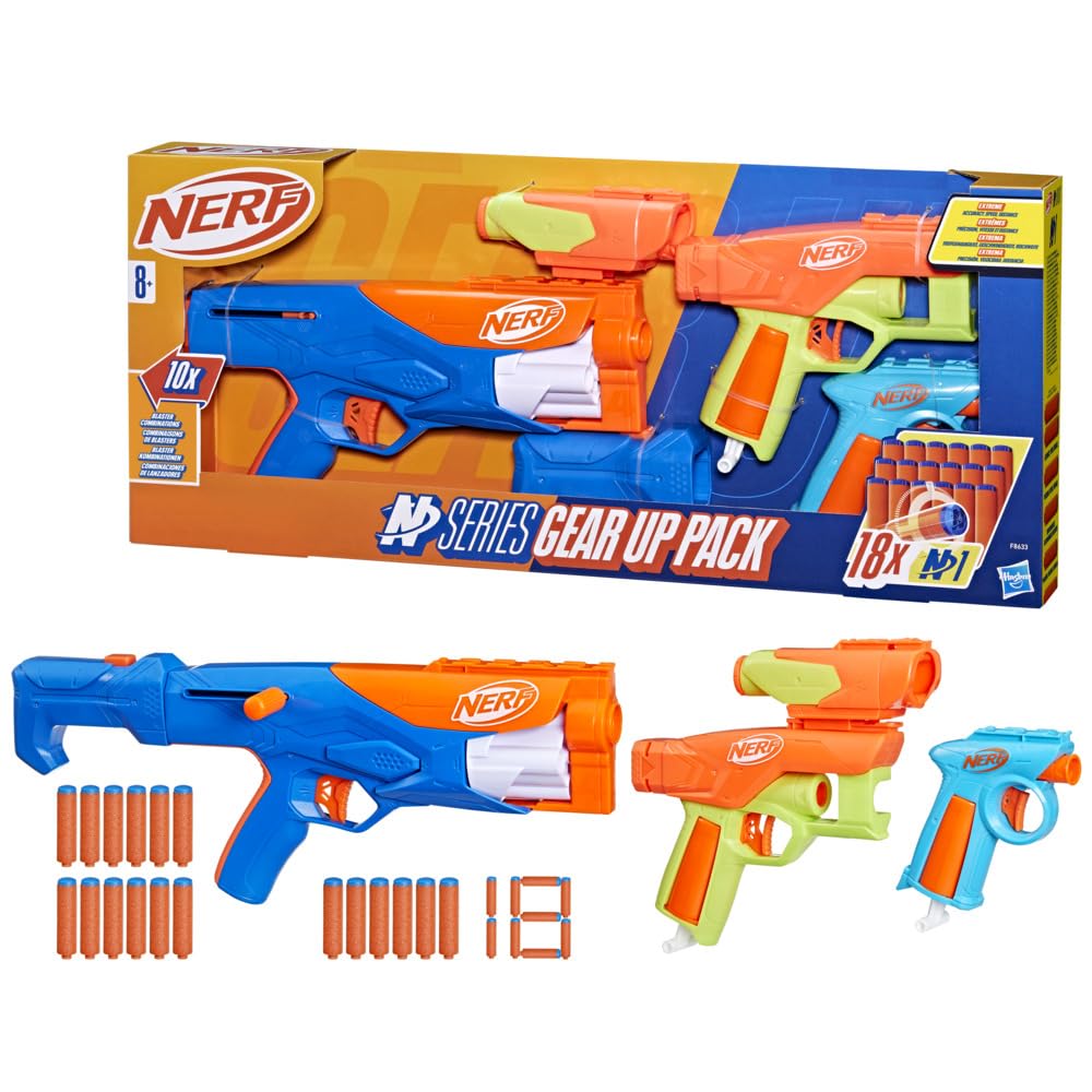 Nerf N Series Gear Up Pack Vaahtomuoviammusasesetti
