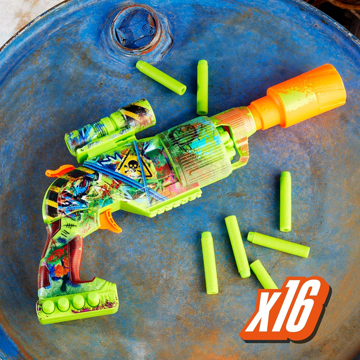 Nerf Zombie Blaster Driller Vaahtoammusase