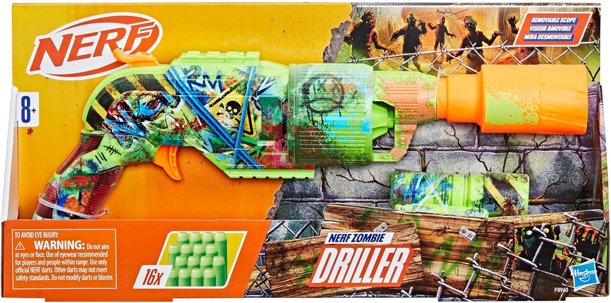 Nerf Zombie Blaster Driller Vaahtoammusase