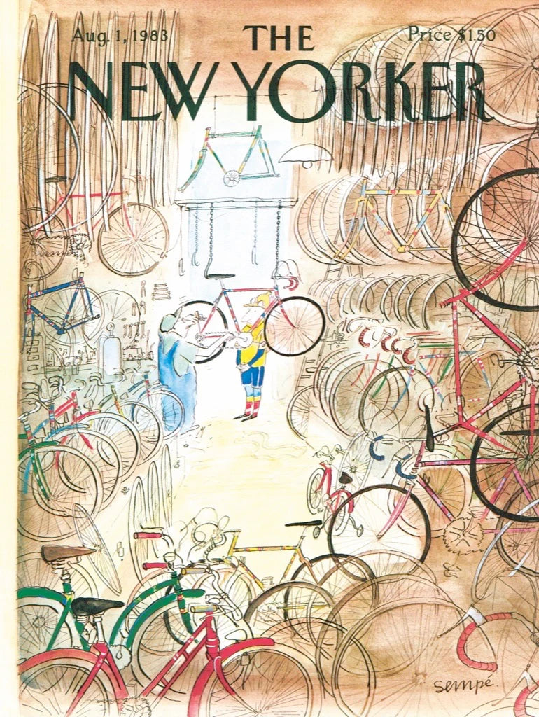 New York Puzzle Company 1000 Palan Palapeli Bicycle Shop