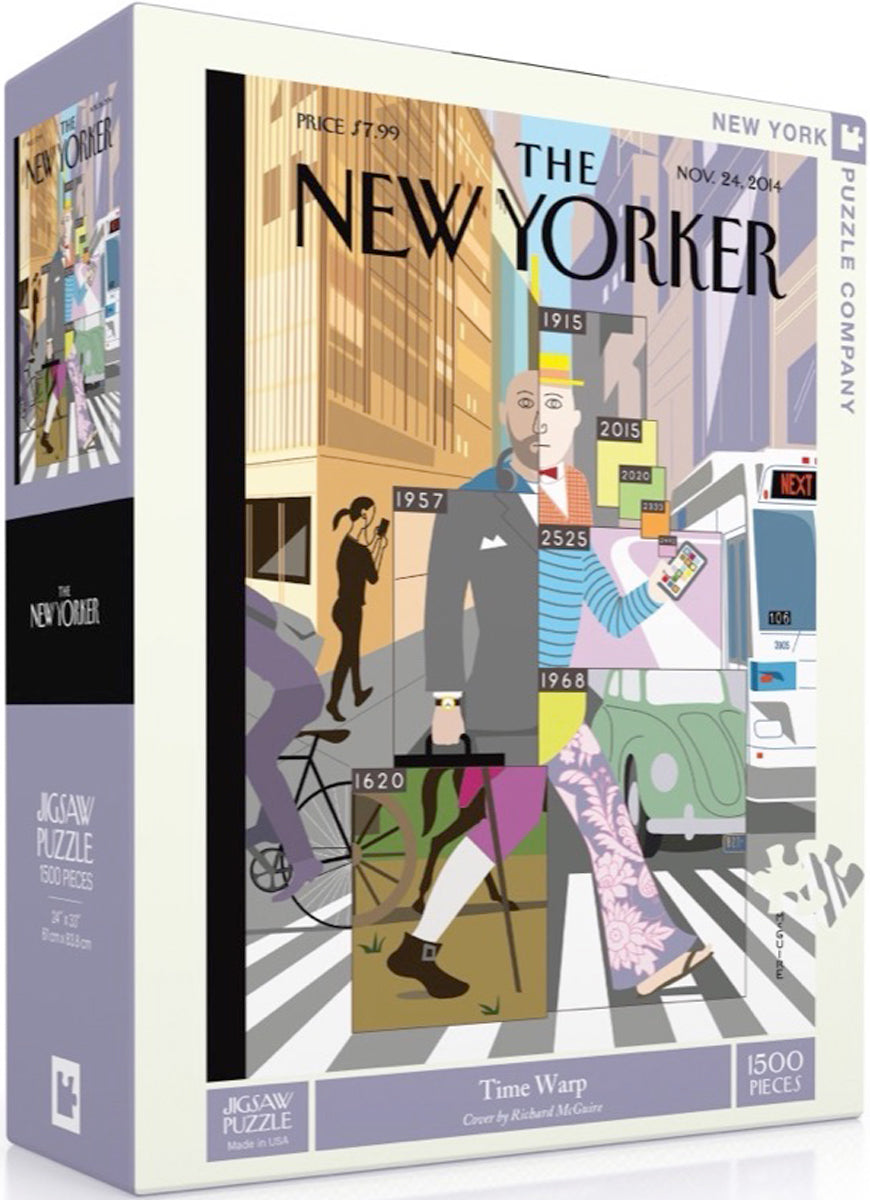 New York Puzzle Company 1500 Palan Palapeli Time Warp