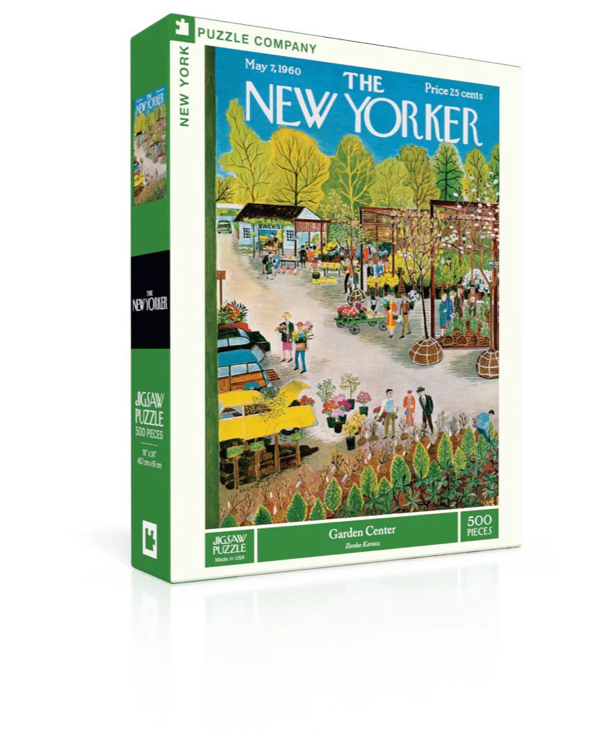 New York Puzzle Company 500 Palan Palapeli Garden Center