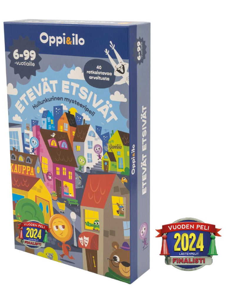 Oppi ja Ilo Etevät Etsivät Hullunkurinen Mysteeripeli