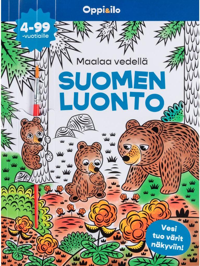 Oppi ja Ilo Maalaa Vedellä Suomen Luonto