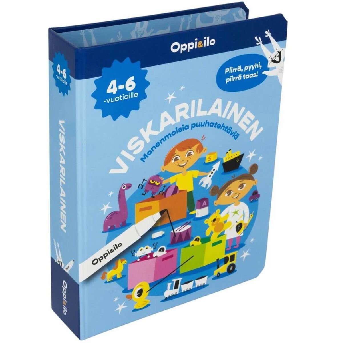 Oppi ja Ilo Viskarilainen Puuhakorttikirja