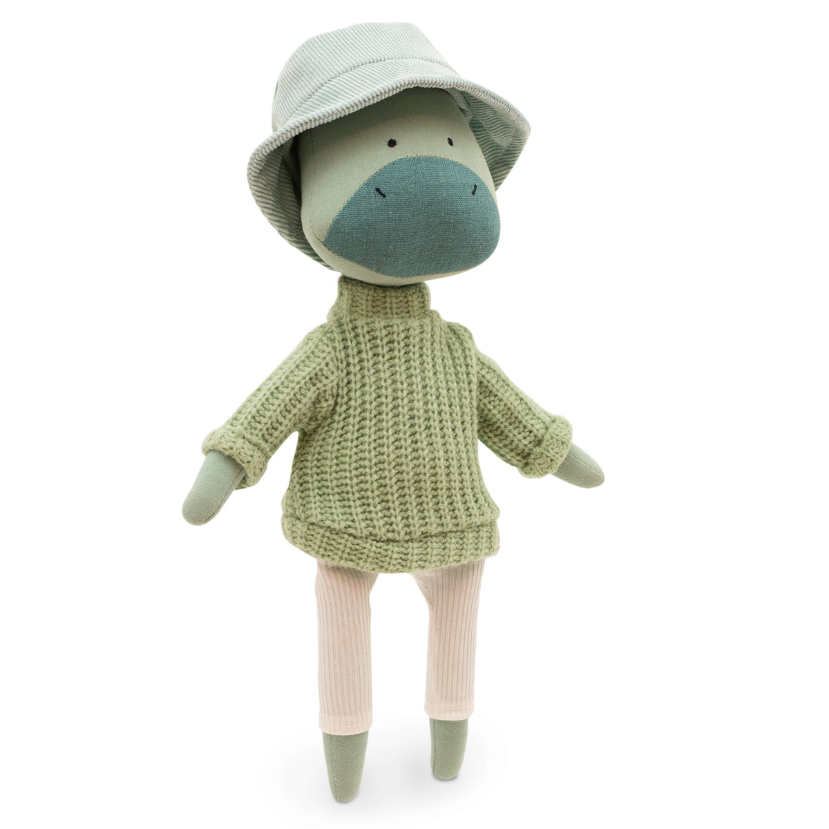 Orange Toys Andy Lohikäärme Pehmolelu Vihreällä Villapaidalla 29cm