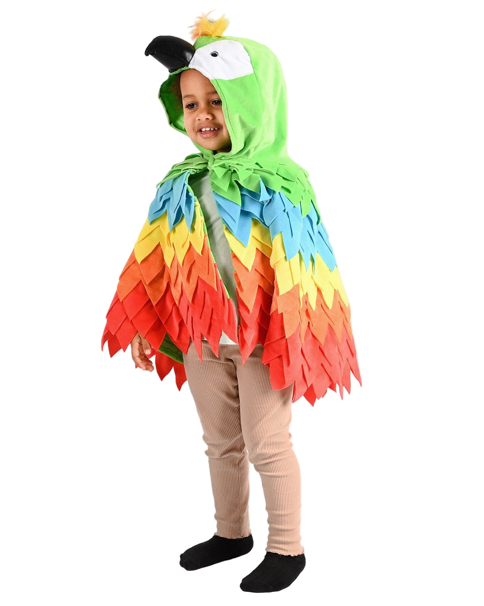 Papukaijaviitta 86-110 cm (1-4v)