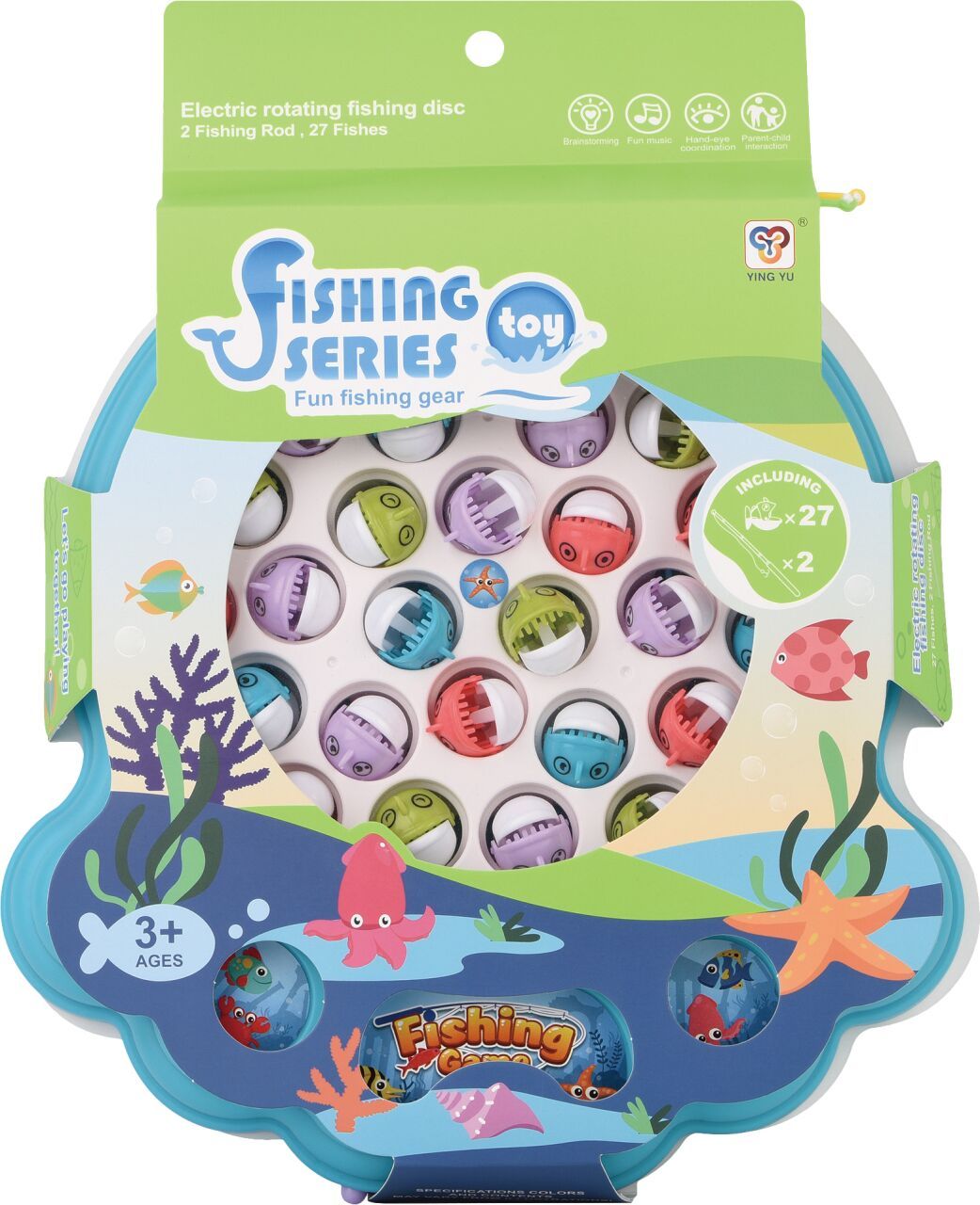 Paristokäyttöinen Kalastuspeli 27 Kalaa