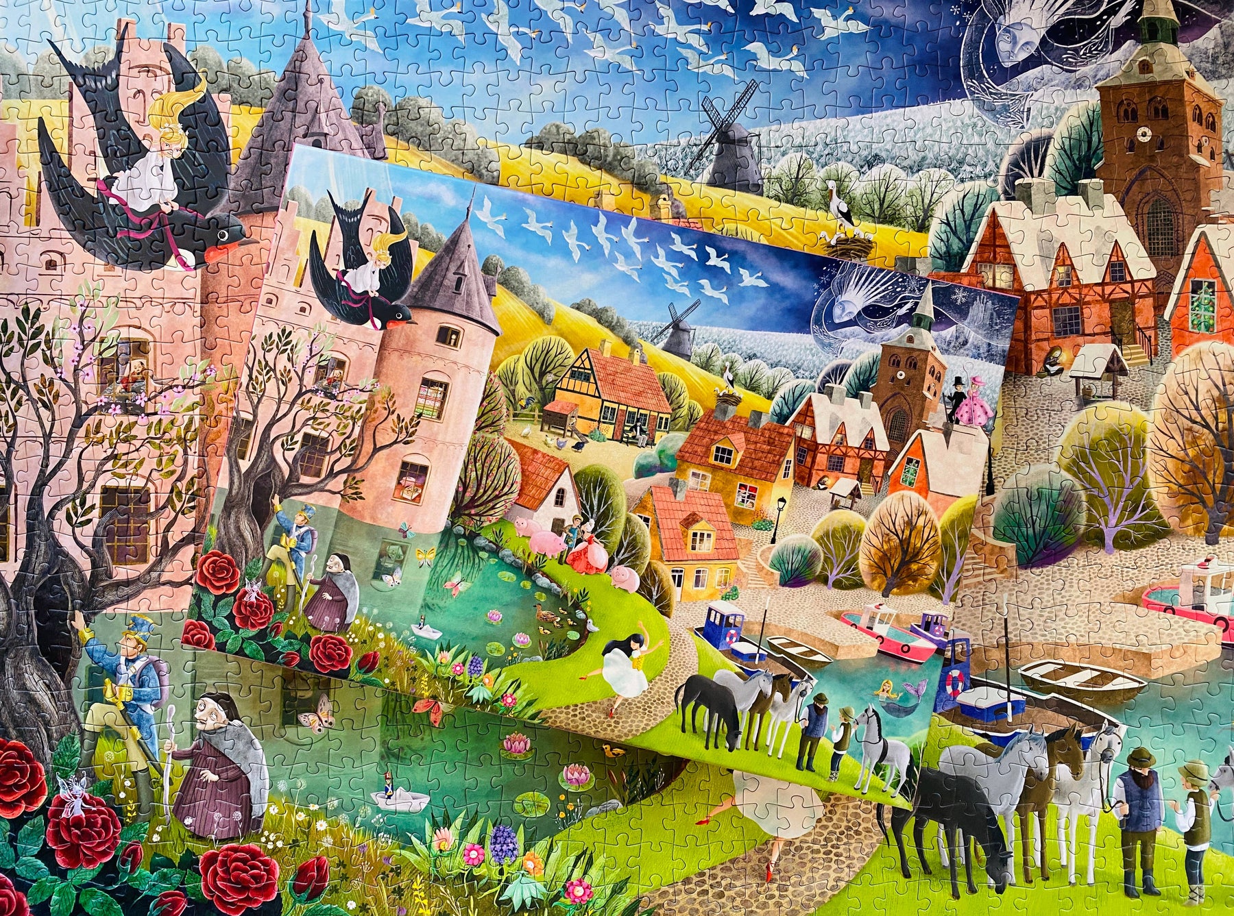 Penny Puzzle Home of Fairytales 1000 Palan Palapeli
