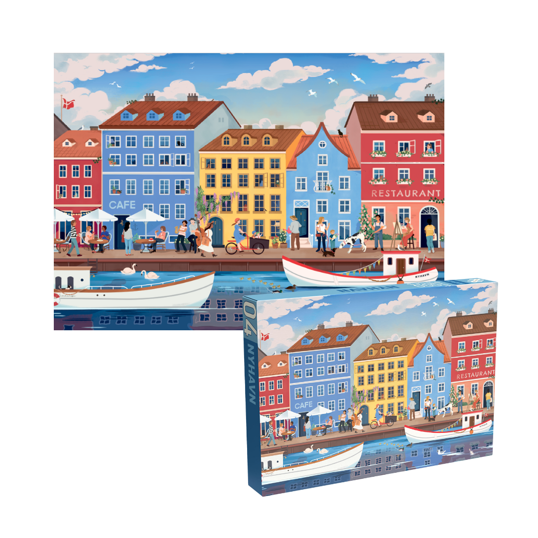 Penny Puzzle Nyhavn 1000 Palan Palapeli