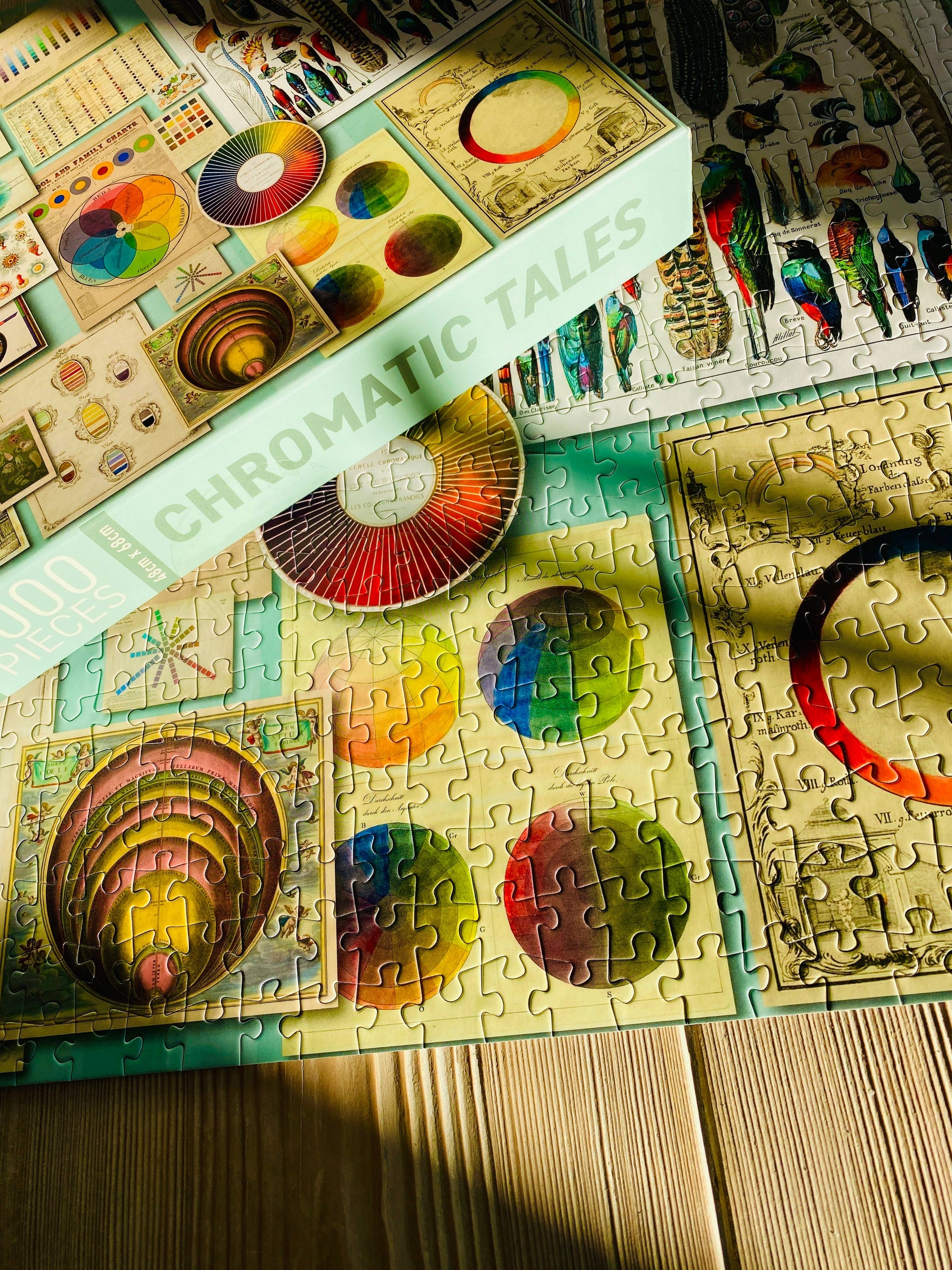 Penny Puzzles Chromatic Tales 1000 Palan Palapeli
