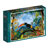 Pieces and Peace 1000 Palan Palapeli Blue Toucan