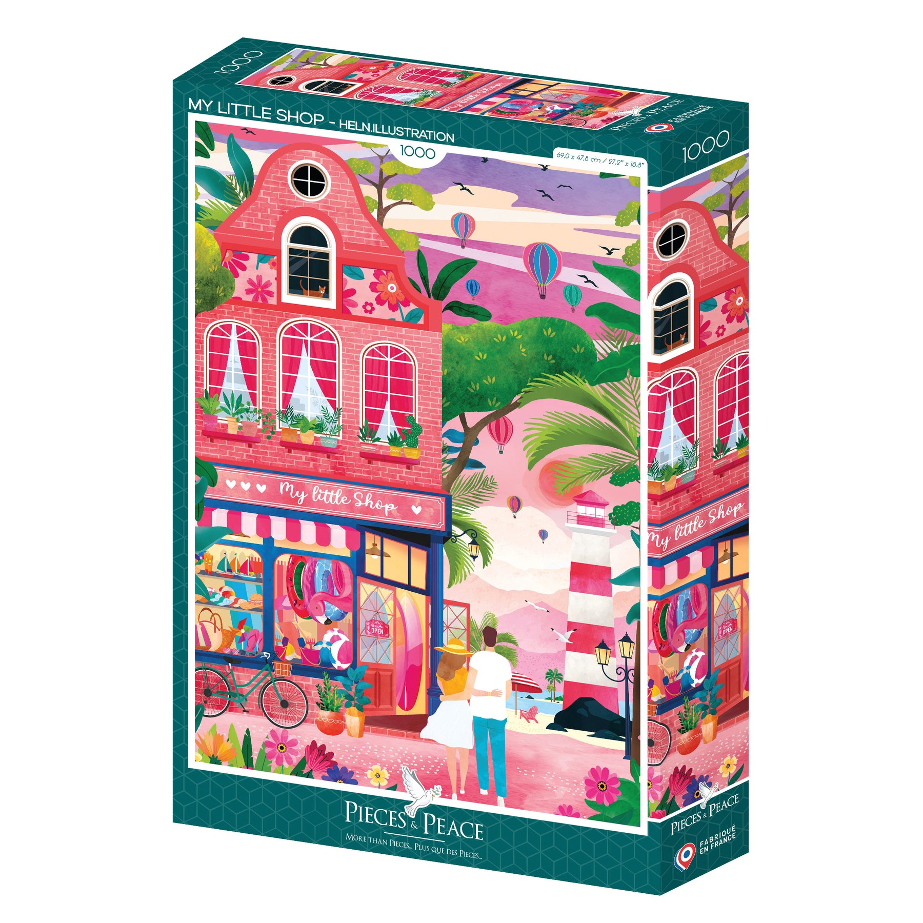 Pieces and Peace 1000 Palan Palapeli My Little Shop