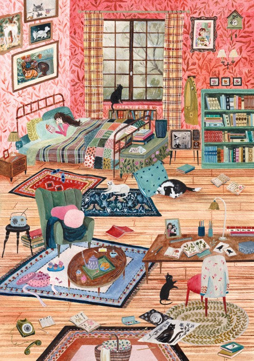 Pieces and Peace 2000 Palan Palapeli Une Journée Cosy