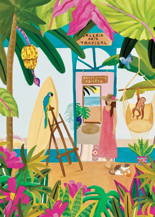 Pieces and Peace 500 Palan Palapeli Dream House