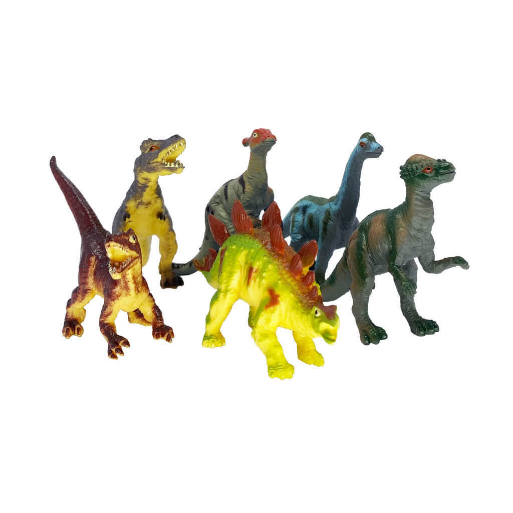 Pienet Dinosaurus Hahmot 6 kpl Pussissa