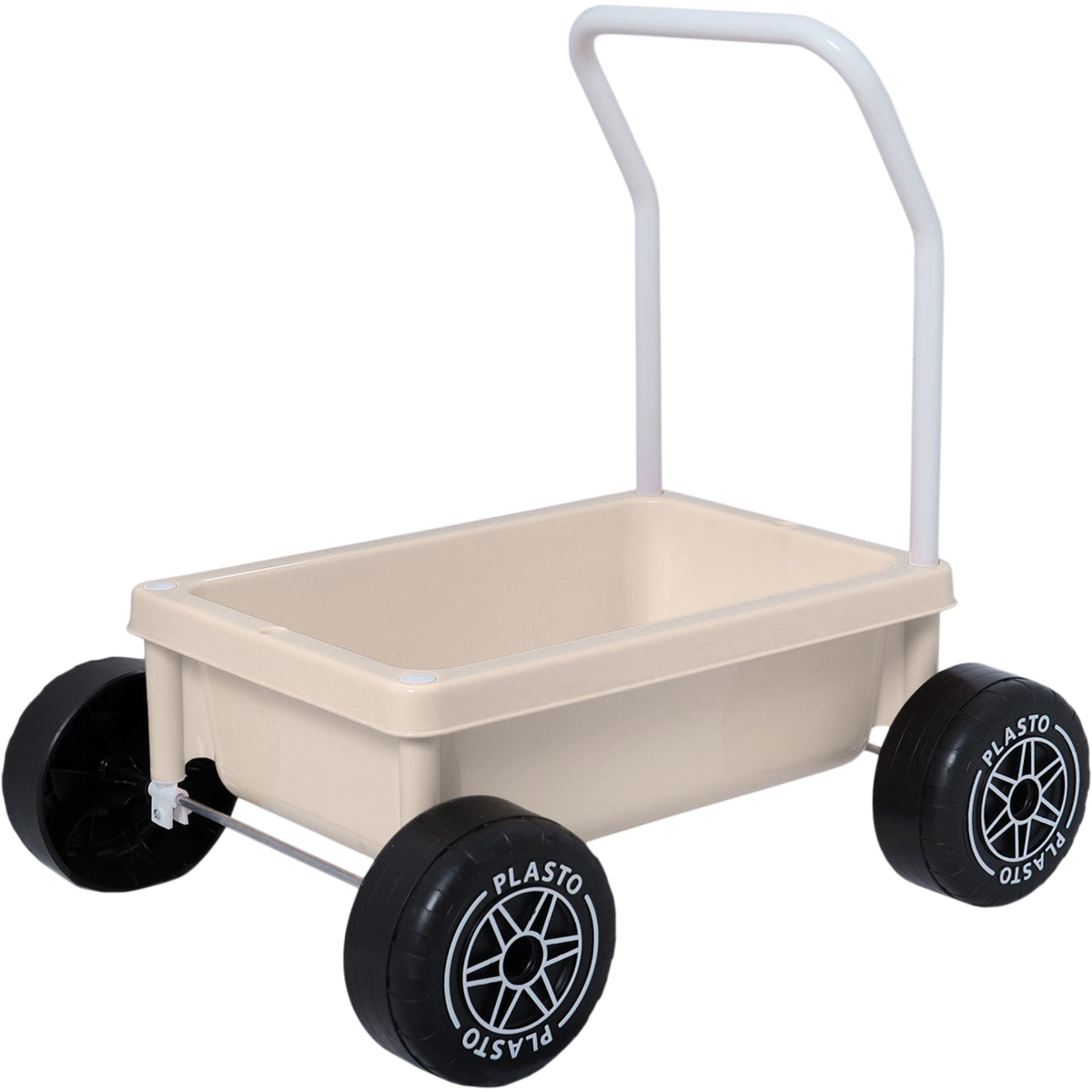 Plasto Kävelyvaunu/Taaperokärry Soft Neutrals Vaalea