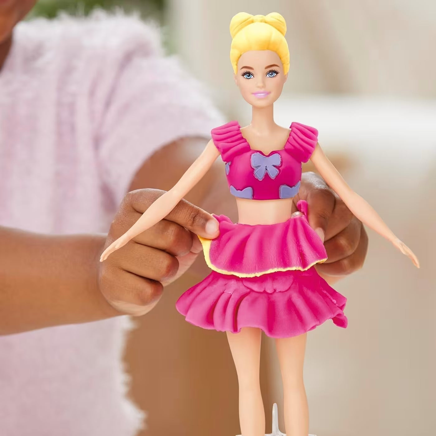 Play-Doh Barbie Vaaleatukkainen Muovailuvahasetti