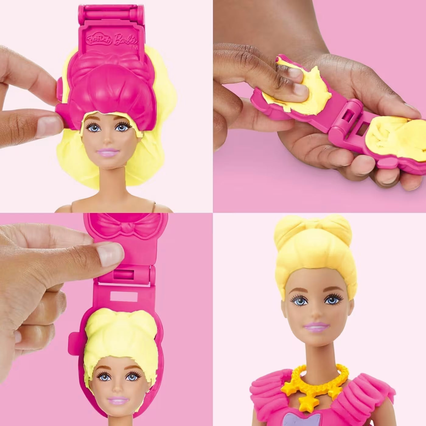 Play-Doh Barbie Vaaleatukkainen Muovailuvahasetti