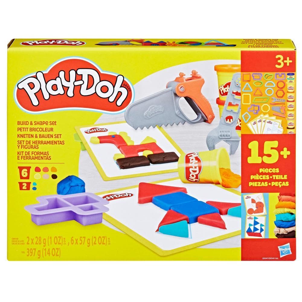 Play-Doh Build & Shape Muovailuvaha Leikkisetti